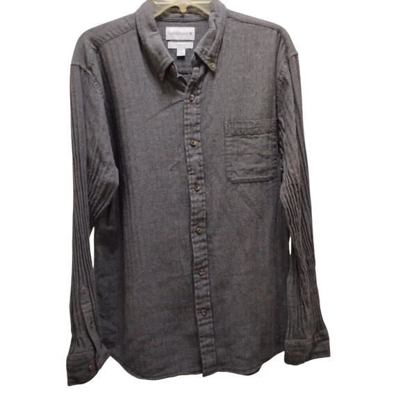 Saddlebred XL Shirt 👔 Classic Fit, Textured Stripe, Button Down - Picture 5 of 10